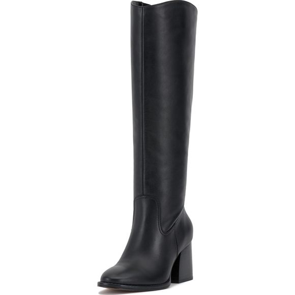 Vince Camuto Women's Leila Knee High Boot, Black, 8 - Picture 1 of 1